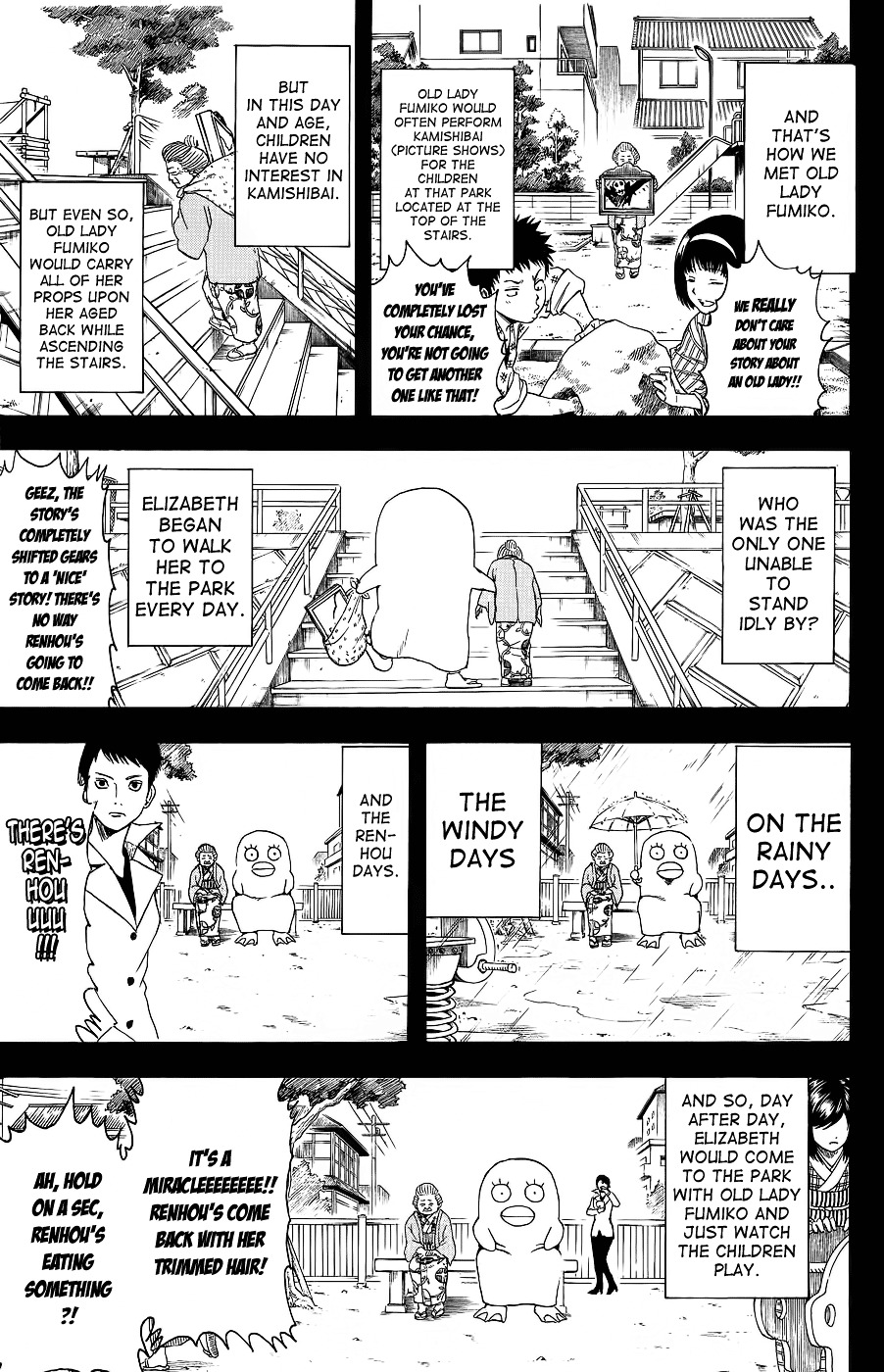 Gintama Chapter 353 page 20 - Chapter 353 : Picture Story Show, Dream Story Show, I Don't Wanna Know