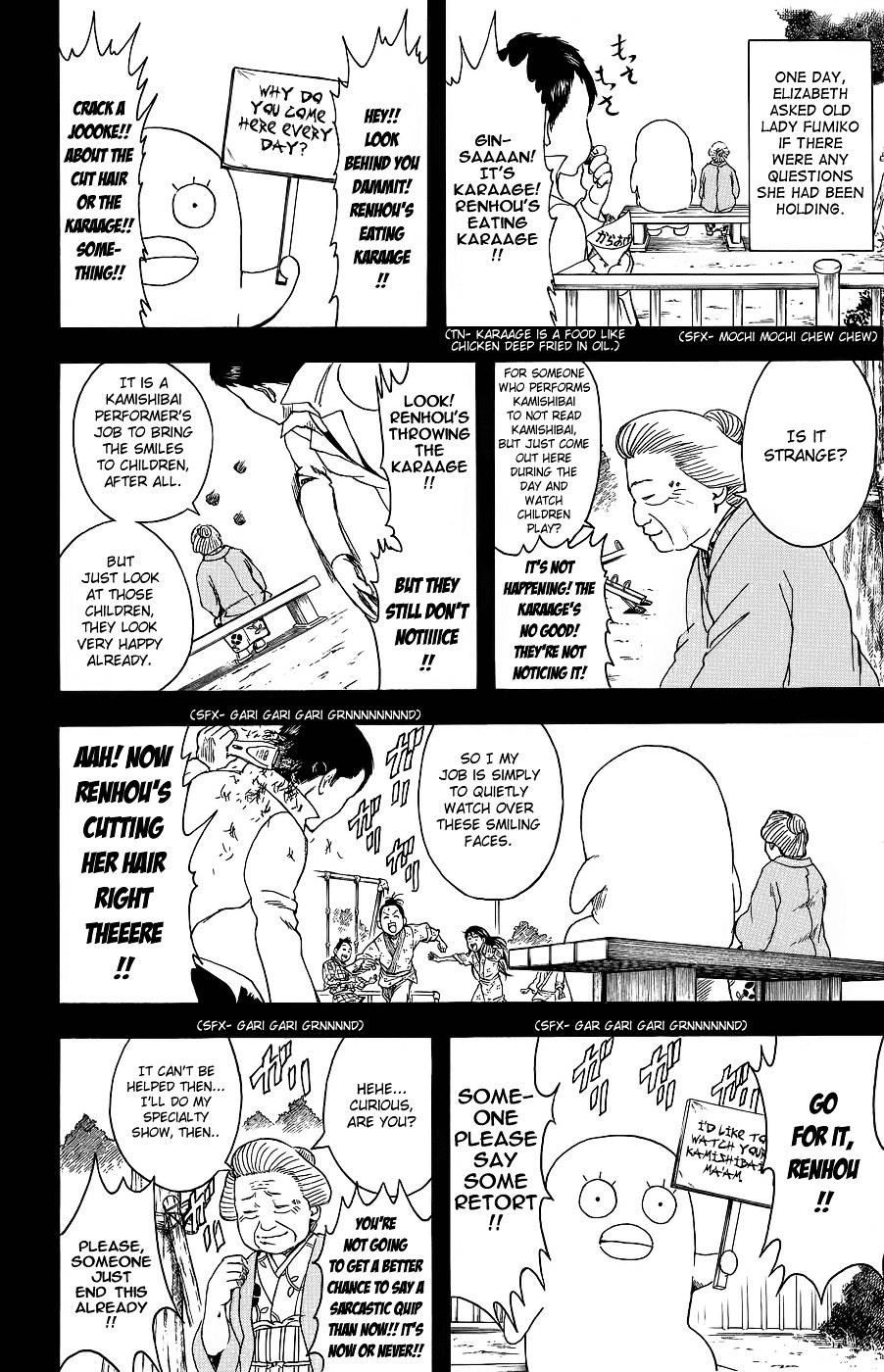 Gintama Chapter 353 page 21 - Chapter 353 : Picture Story Show, Dream Story Show, I Don't Wanna Know
