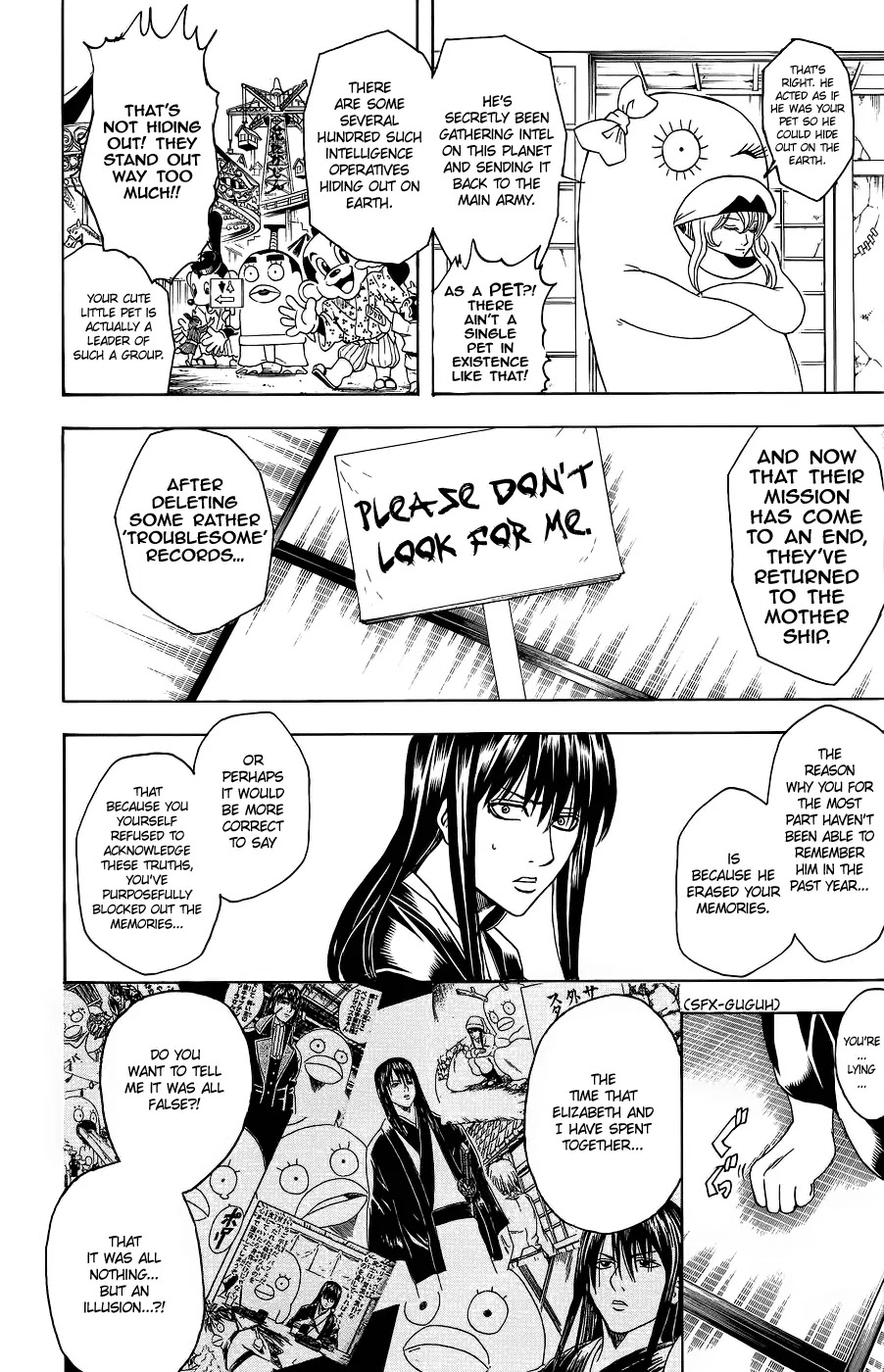 Gintama Chapter 354 page 2 - Chapter 354 : A forgotten guy will come at the time he is least remembered