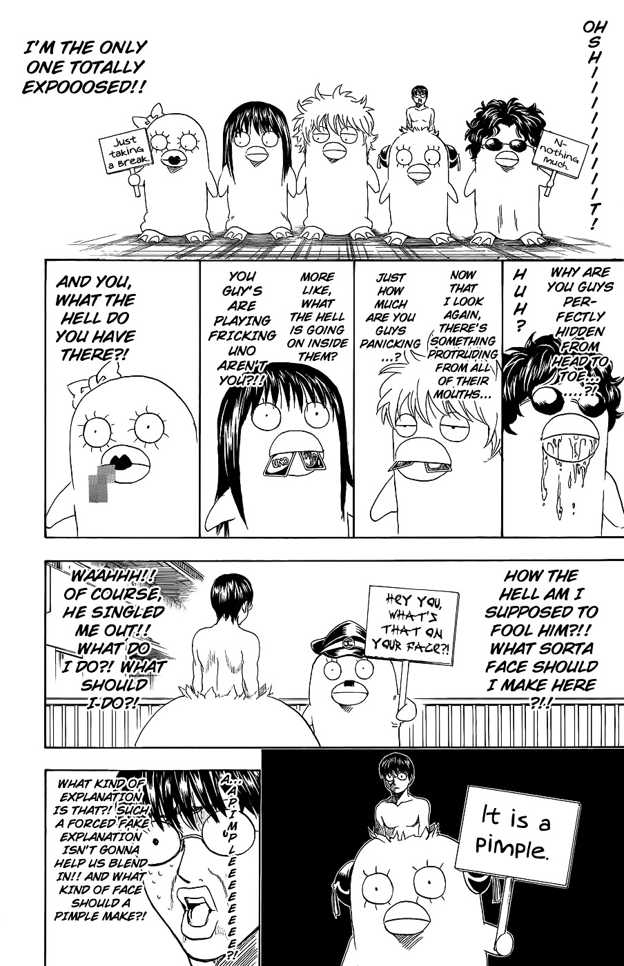 Gintama Chapter 355 page 15 - Chapter 355 : Space Bururun Travel Diary