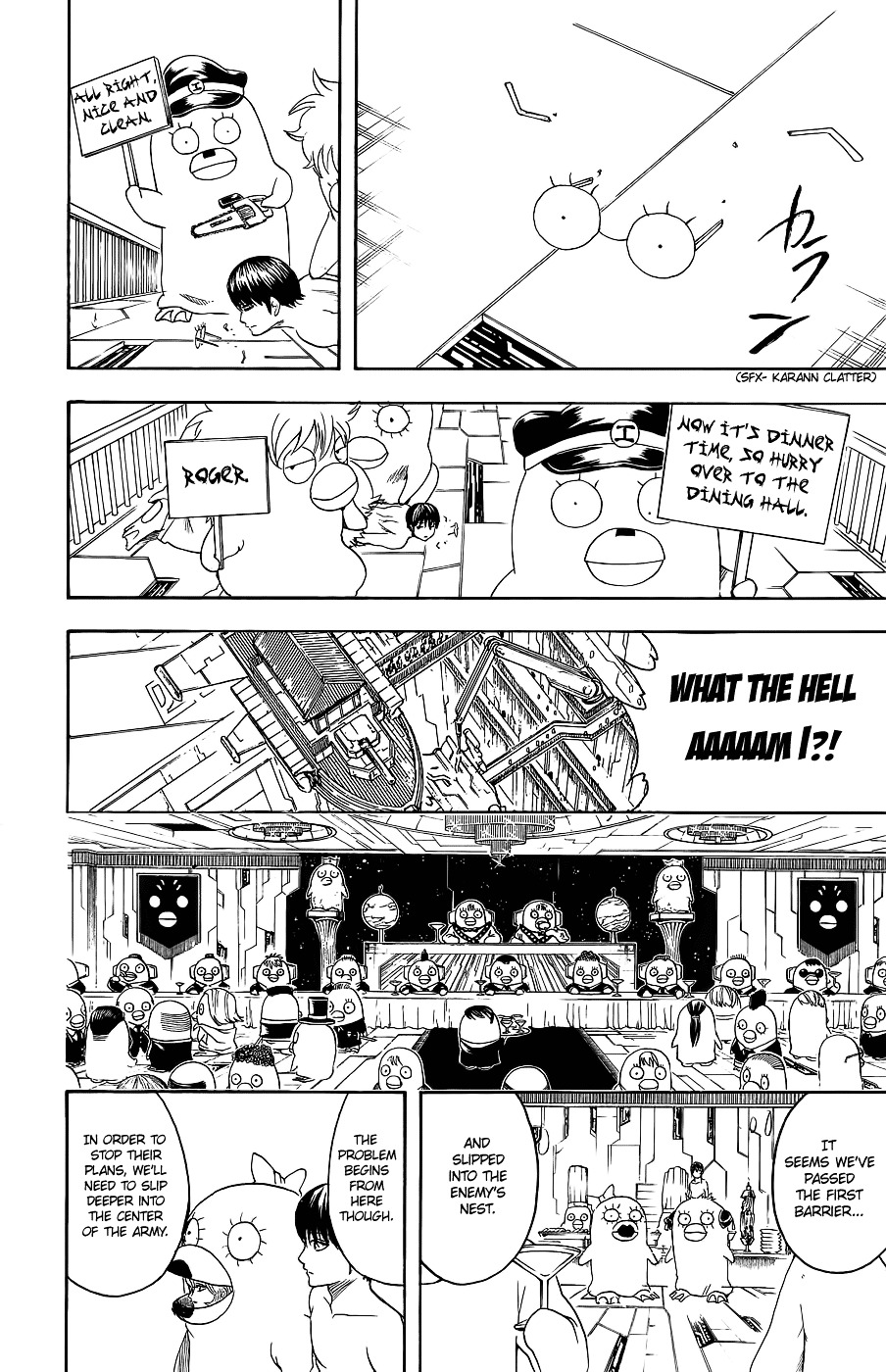 Gintama Chapter 355 page 17 - Chapter 355 : Space Bururun Travel Diary