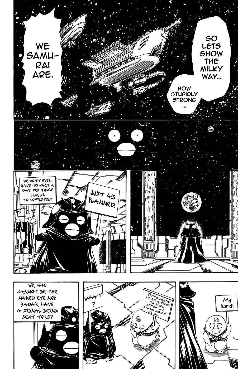 Gintama Chapter 355 page 9 - Chapter 355 : Space Bururun Travel Diary