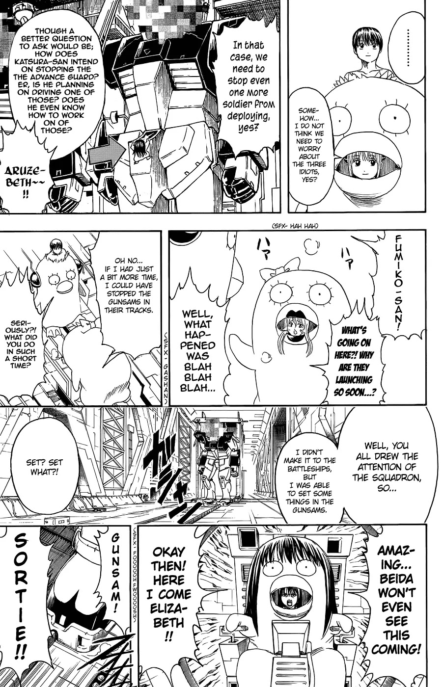 Gintama Chapter 356 page 15 - Chapter 356 : If You Are A Man, Try The Cockpit At Least Once