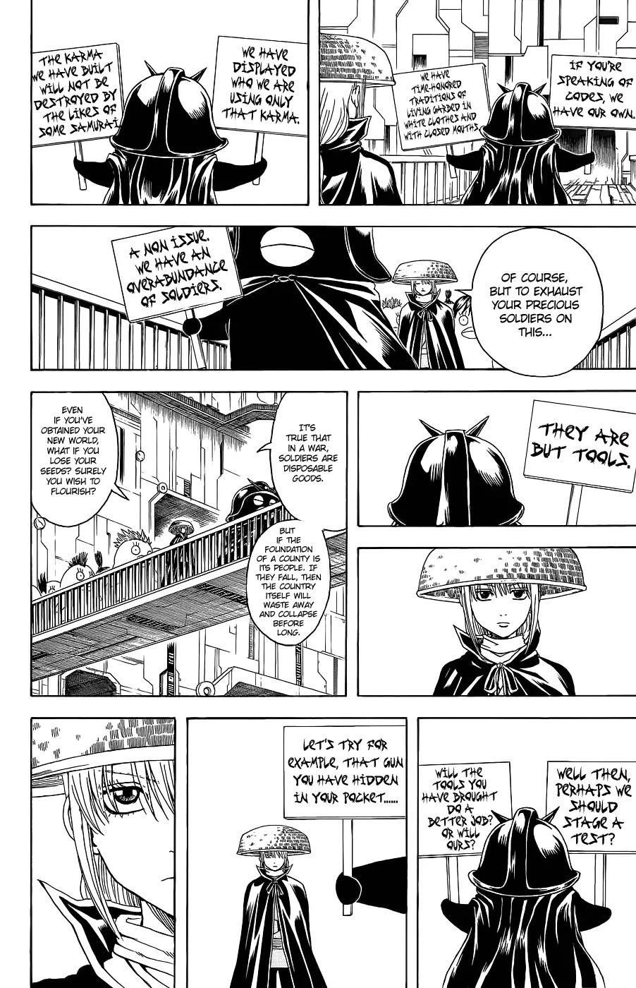 Gintama Chapter 356 page 2 - Chapter 356 : If You Are A Man, Try The Cockpit At Least Once