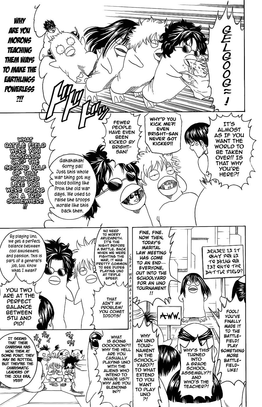 Gintama Chapter 356 page 7 - Chapter 356 : If You Are A Man, Try The Cockpit At Least Once