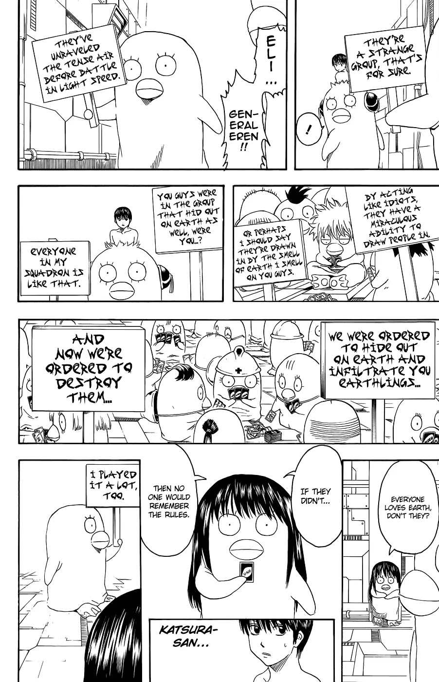 Gintama Chapter 356 page 8 - Chapter 356 : If You Are A Man, Try The Cockpit At Least Once