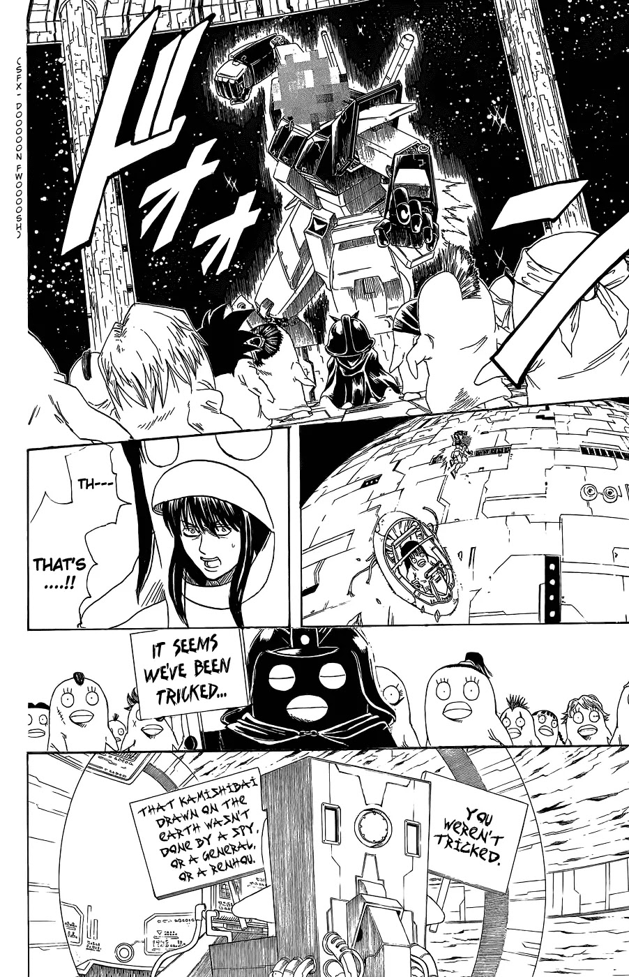 Gintama Chapter 357 page 10 - Chapter 357 : A Senryouhako is just a trash bin