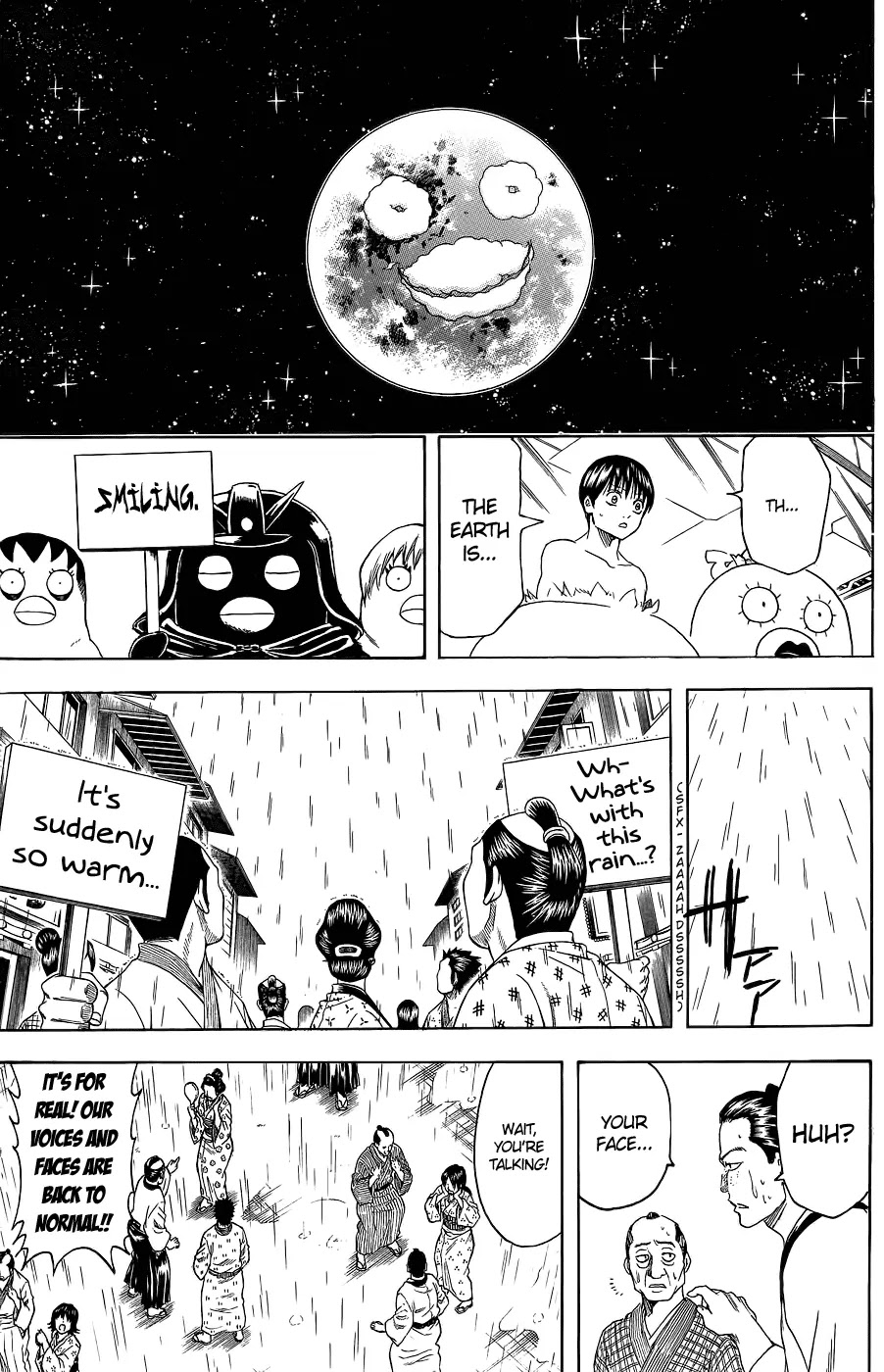 Gintama Chapter 357 page 7 - Chapter 357 : A Senryouhako is just a trash bin