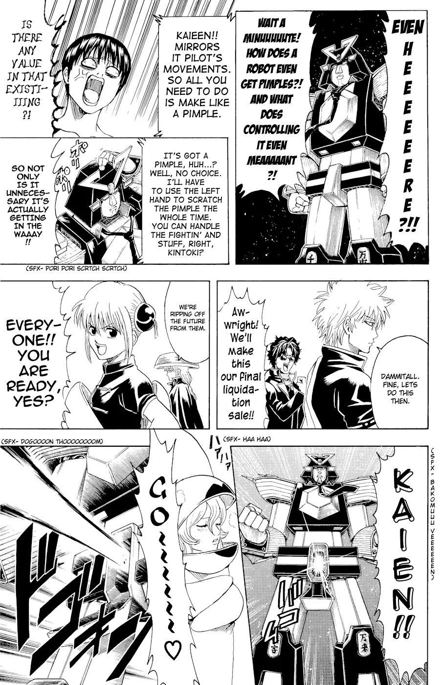 Gintama Chapter 359 page 6 - Chapter 359 : Business Transactions are Fierce Battles