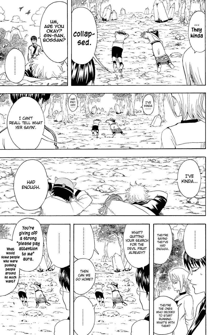 Gintama Chapter 360.5 page 15 - Chapter 360.5 : Remember There are Crossovers like Alien VS Predator