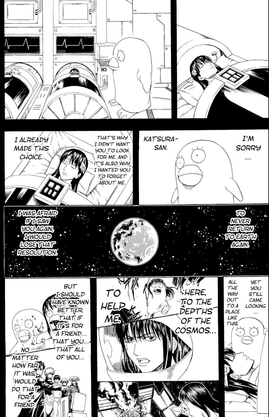 Gintama Chapter 360 page 10 - Chapter 360 : Don't say Sayonaraion