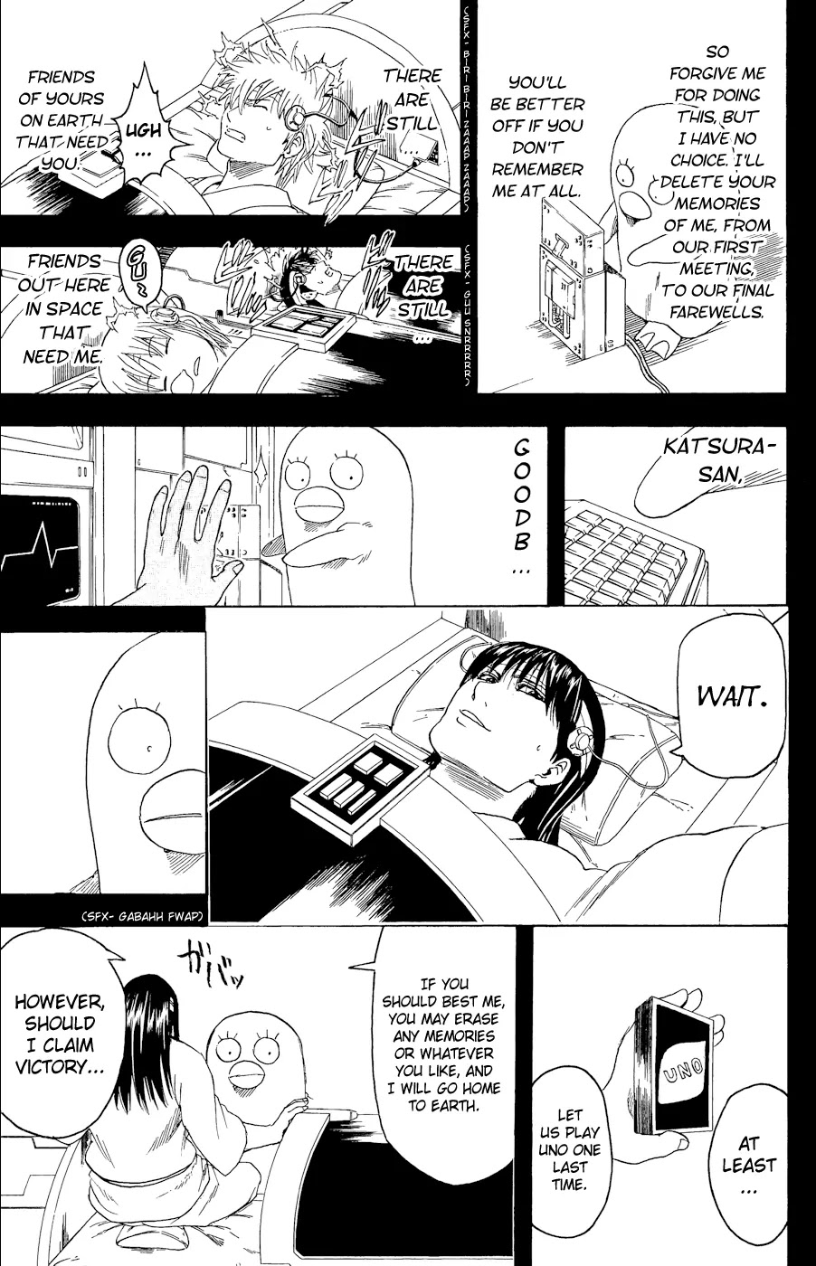 Gintama Chapter 360 page 11 - Chapter 360 : Don't say Sayonaraion