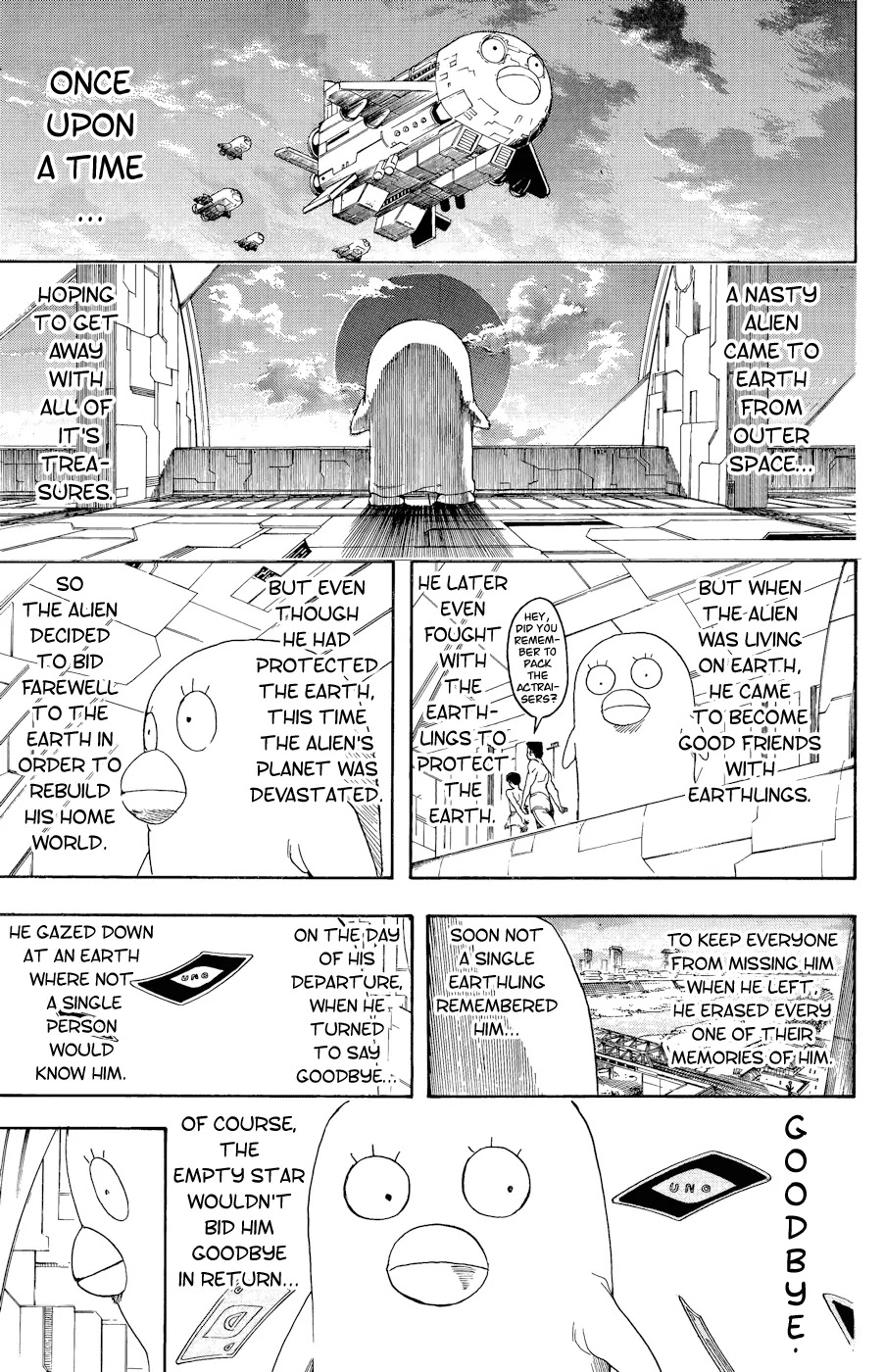 Gintama Chapter 360 page 17 - Chapter 360 : Don't say Sayonaraion