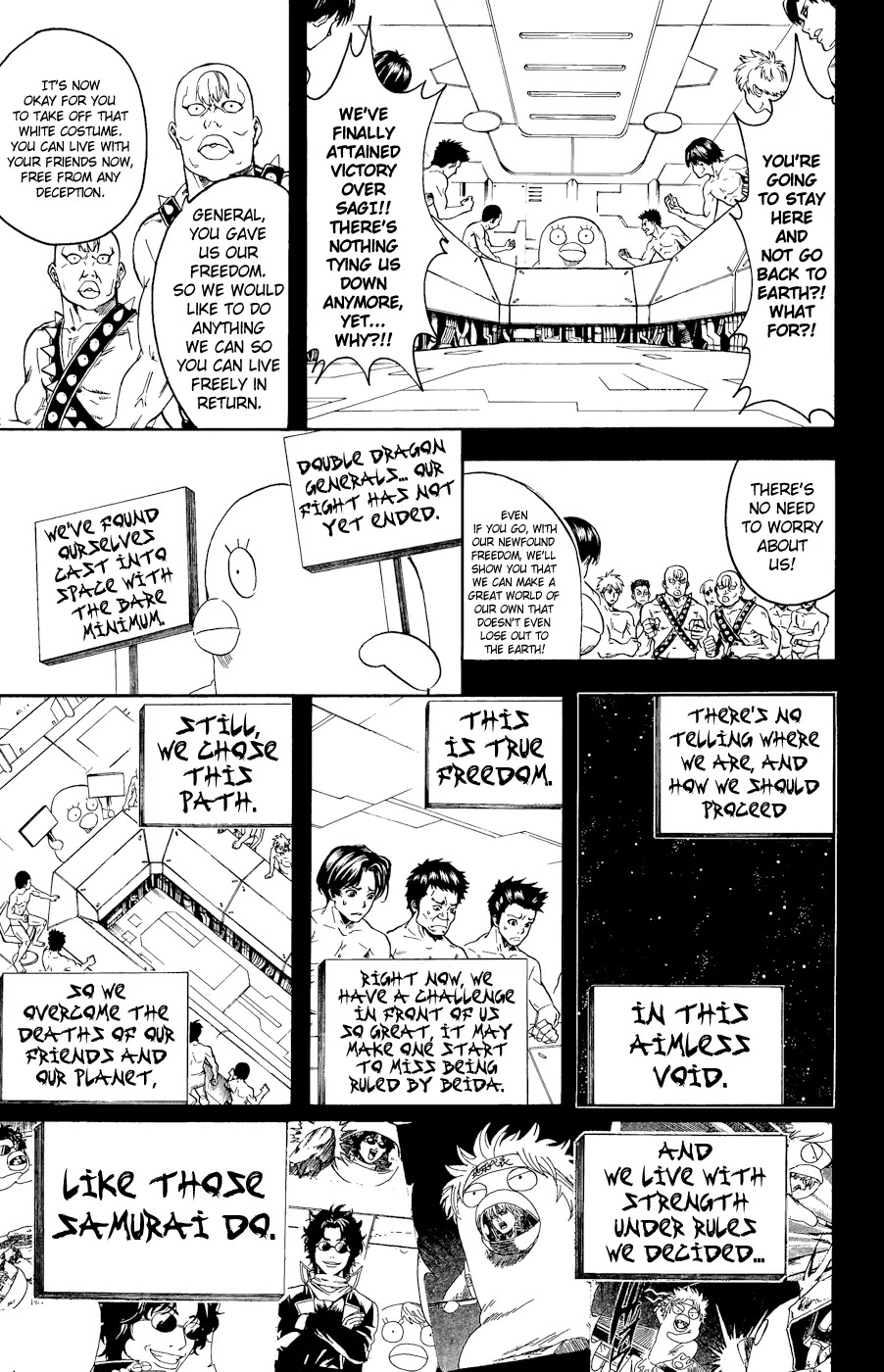 Gintama Chapter 360 page 7 - Chapter 360 : Don't say Sayonaraion