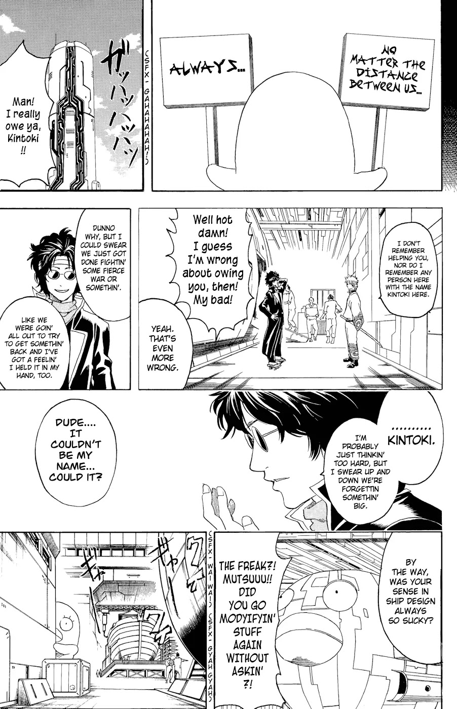 Gintama Chapter 360 page 9 - Chapter 360 : Don't say Sayonaraion