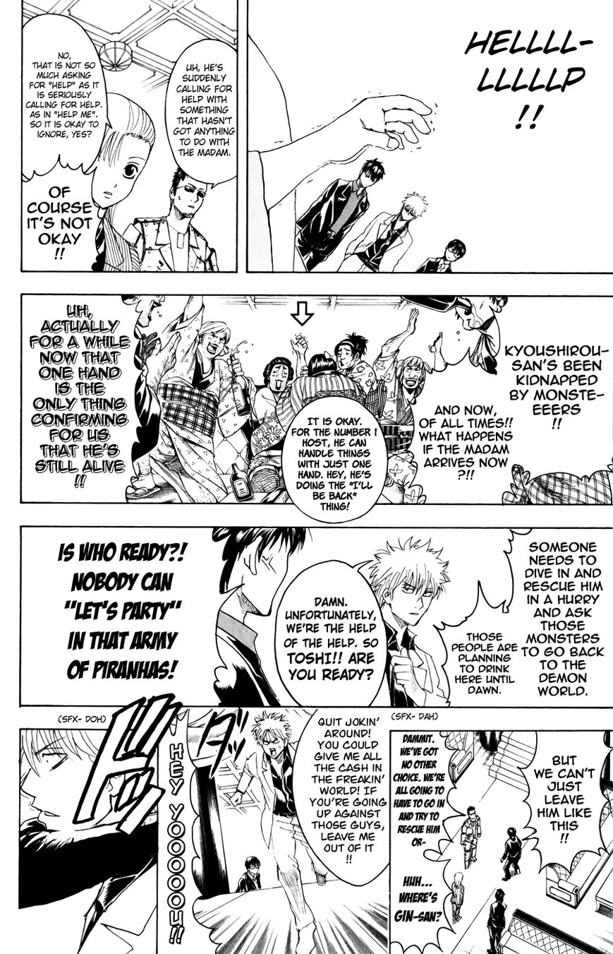 Gintama Chapter 363 page 10 - Chapter 363 : Written in Alphabetical Notation, All of Mankind Are Hosts