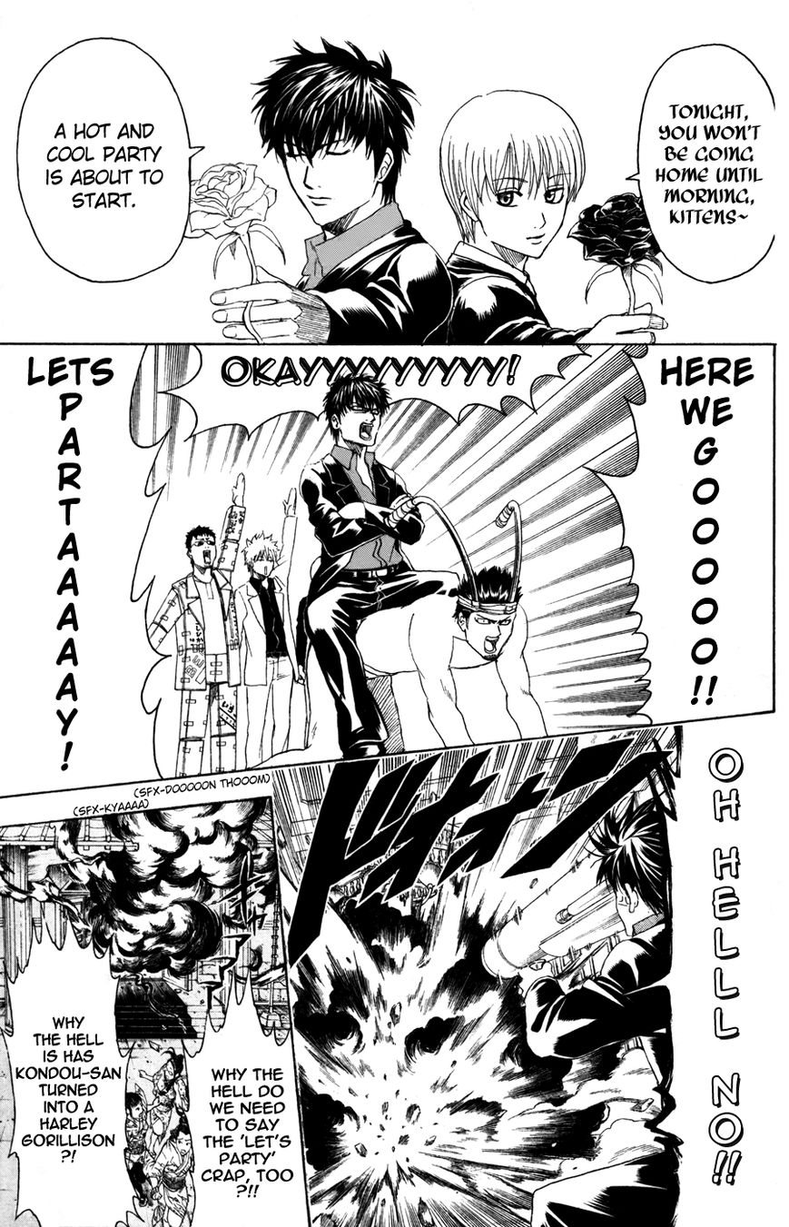Gintama Chapter 363 page 5 - Chapter 363 : Written in Alphabetical Notation, All of Mankind Are Hosts