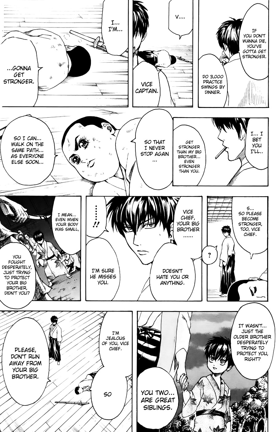 Gintama Chapter 366 page 17 - Chapter 366 : It May be Painful to Have an Unsuccessful Sibling, but Even if They ...