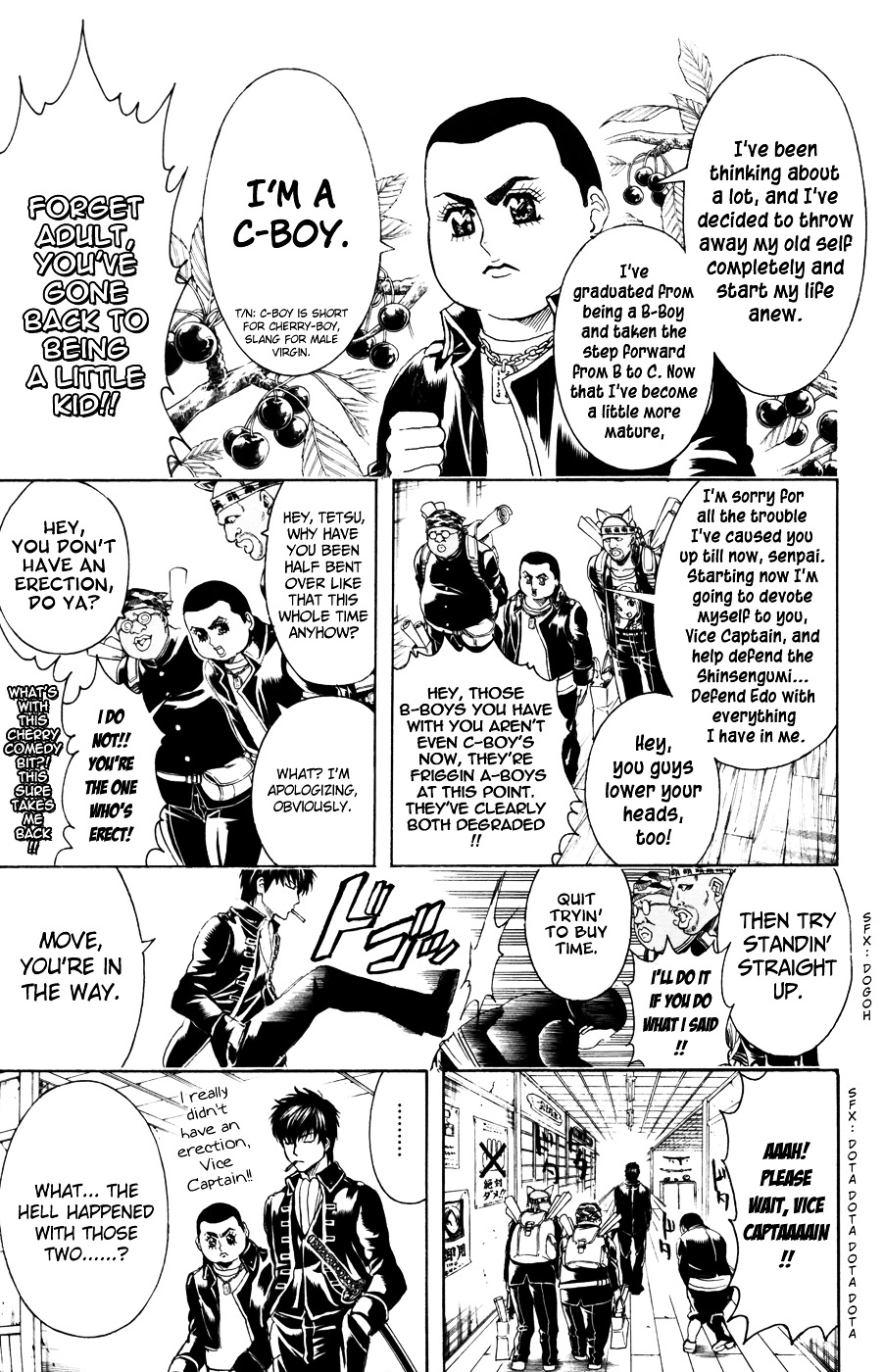 Gintama Chapter 366 page 5 - Chapter 366 : It May be Painful to Have an Unsuccessful Sibling, but Even if They ...
