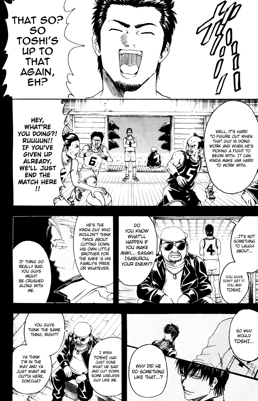 Gintama Chapter 366 page 6 - Chapter 366 : It May be Painful to Have an Unsuccessful Sibling, but Even if They ...