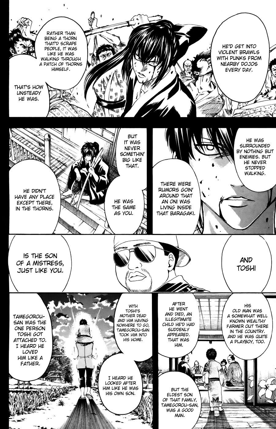 Gintama Chapter 366 page 8 - Chapter 366 : It May be Painful to Have an Unsuccessful Sibling, but Even if They ...