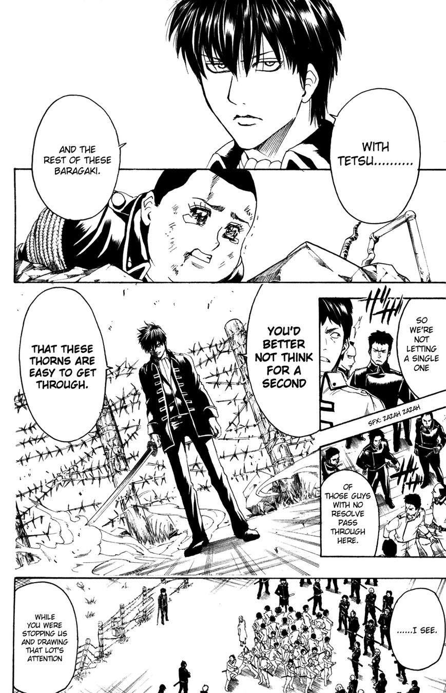 Gintama Chapter 367 page 18 - Chapter 367 : The Thorns Entwined in the Cogs