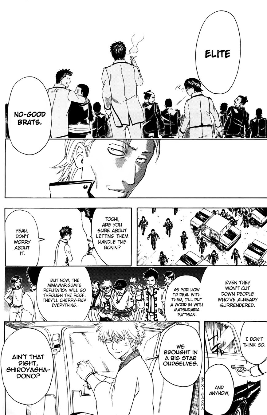 Gintama Chapter 370 page 10 - Chapter 370 : Letter From a Baragaki