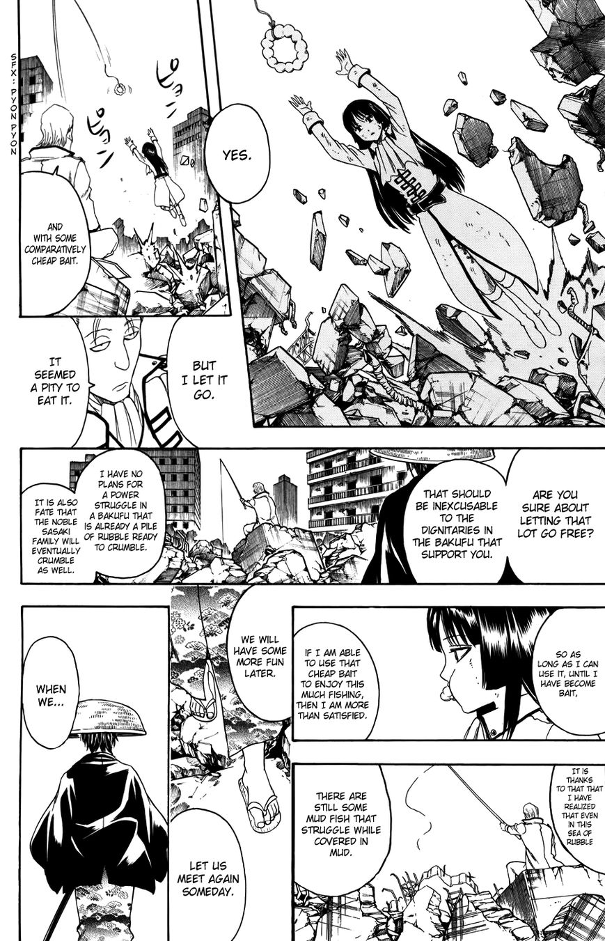 Gintama Chapter 370 page 14 - Chapter 370 : Letter From a Baragaki