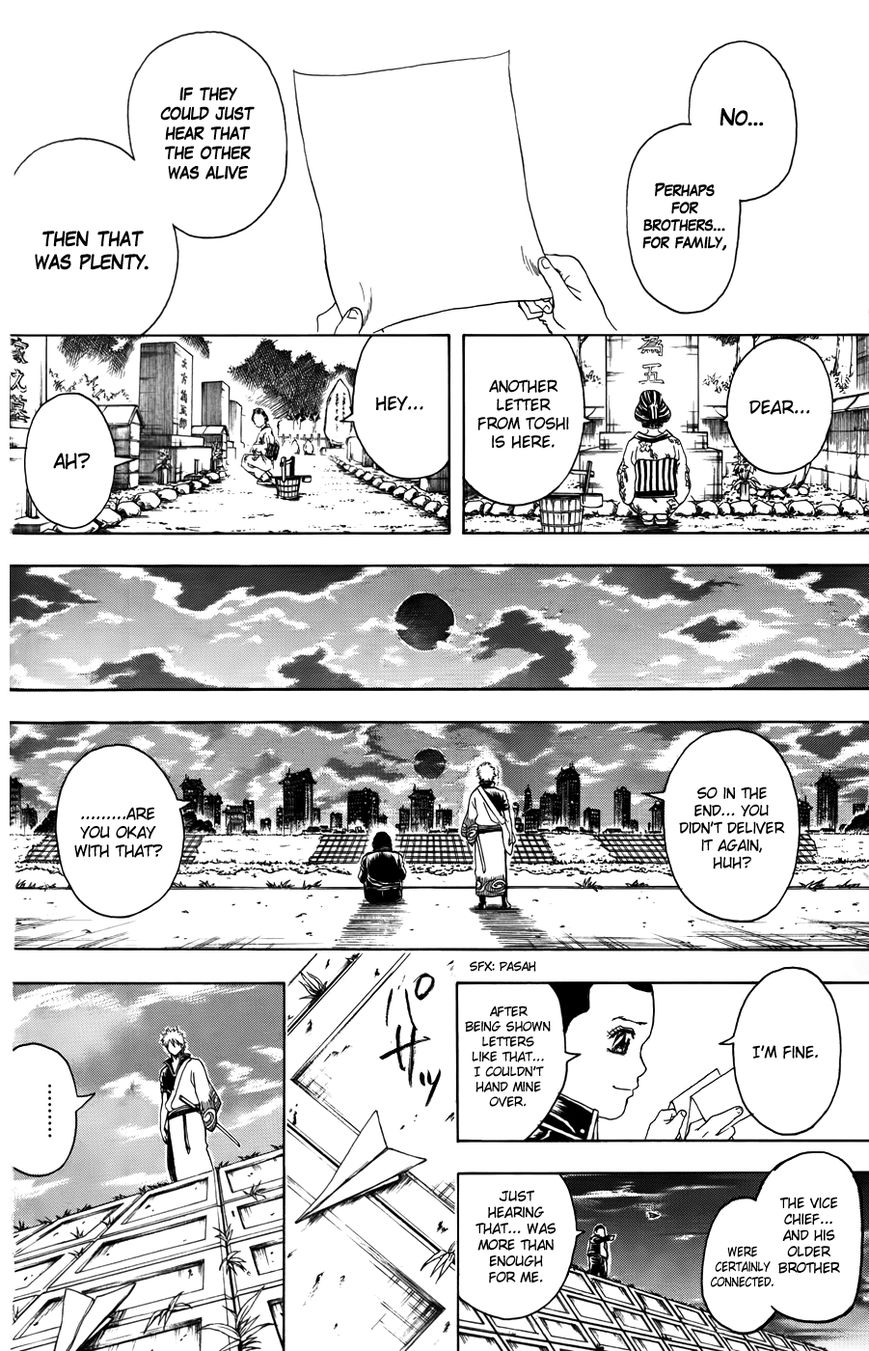 Gintama Chapter 370 page 18 - Chapter 370 : Letter From a Baragaki