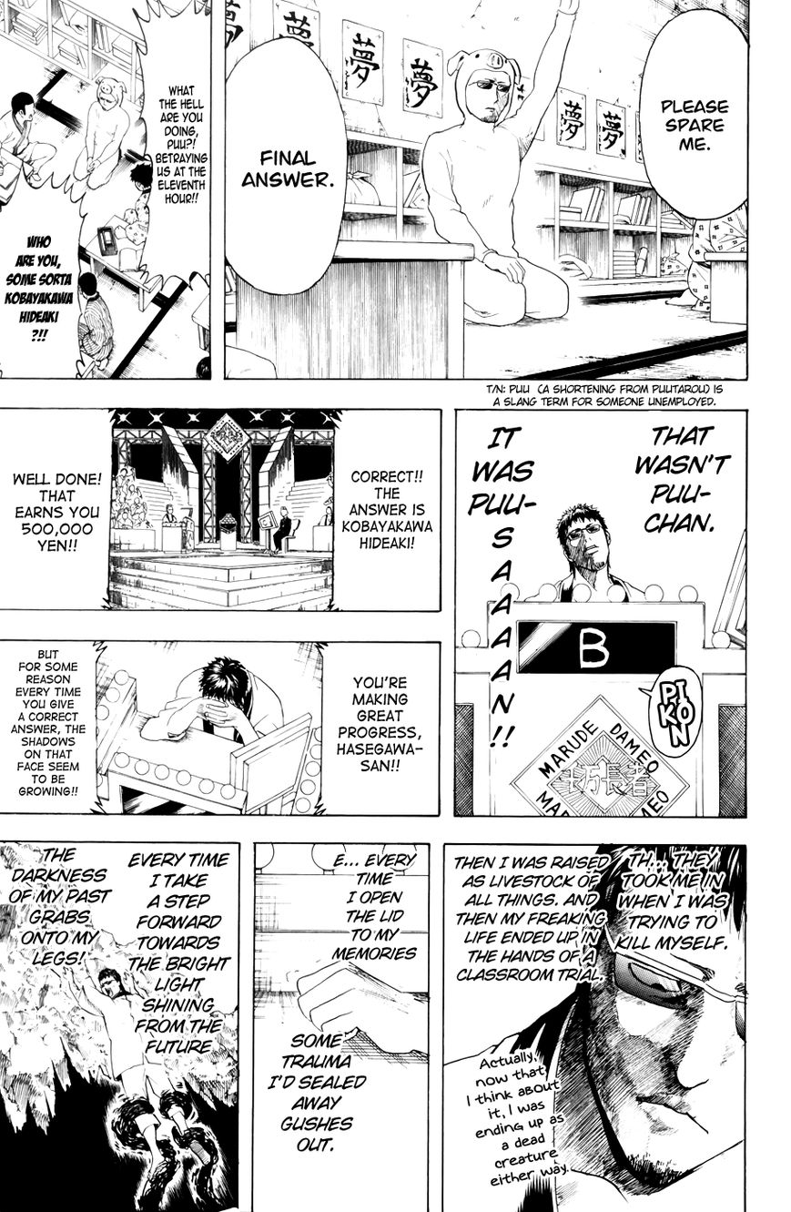 Gintama Chapter 371 page 18 - Chapter 371 : Madaodog Millionaire