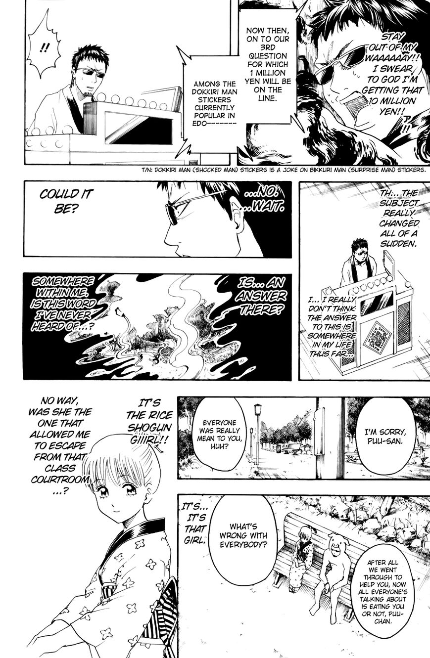 Gintama Chapter 371 page 19 - Chapter 371 : Madaodog Millionaire