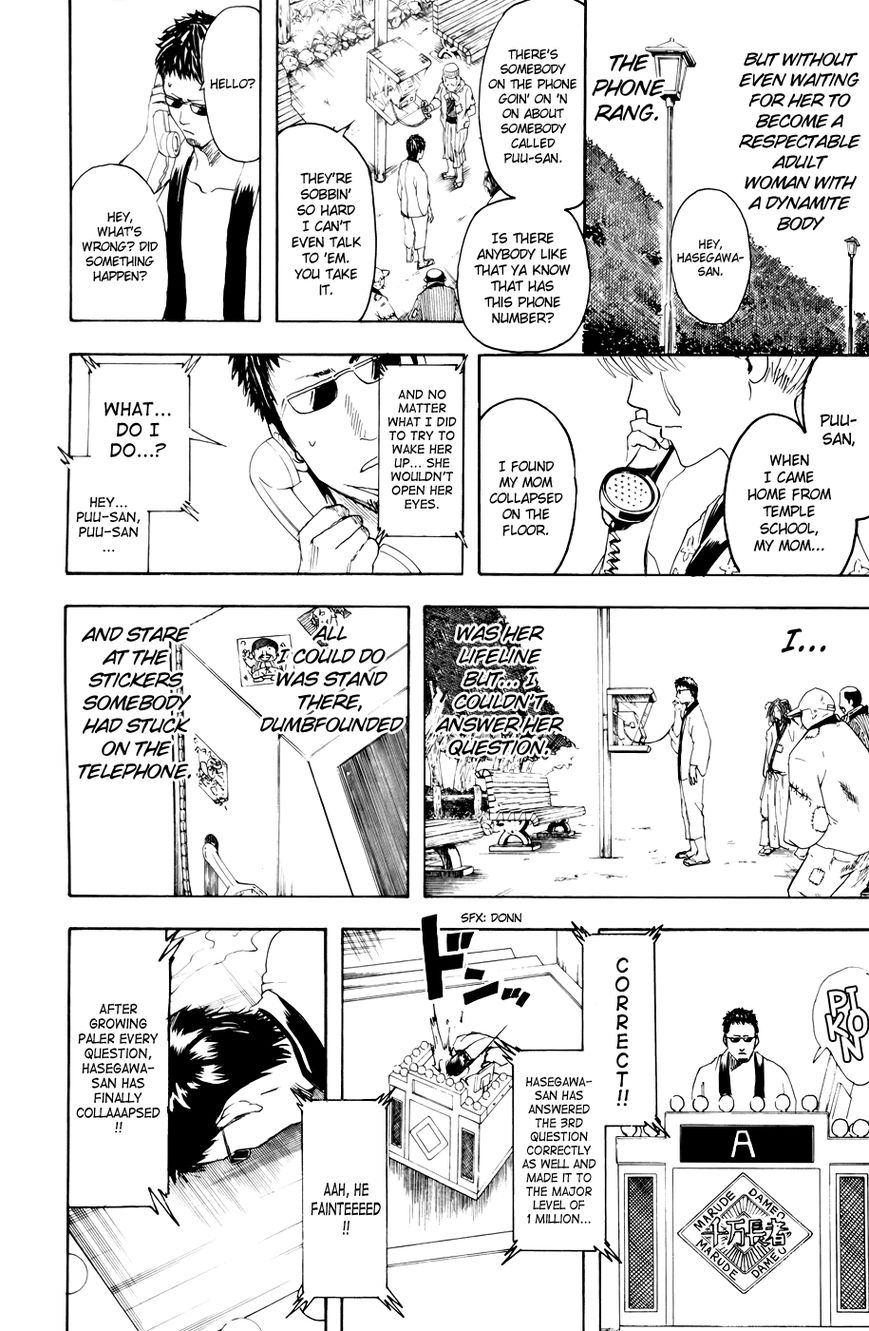 Gintama Chapter 371 page 21 - Chapter 371 : Madaodog Millionaire