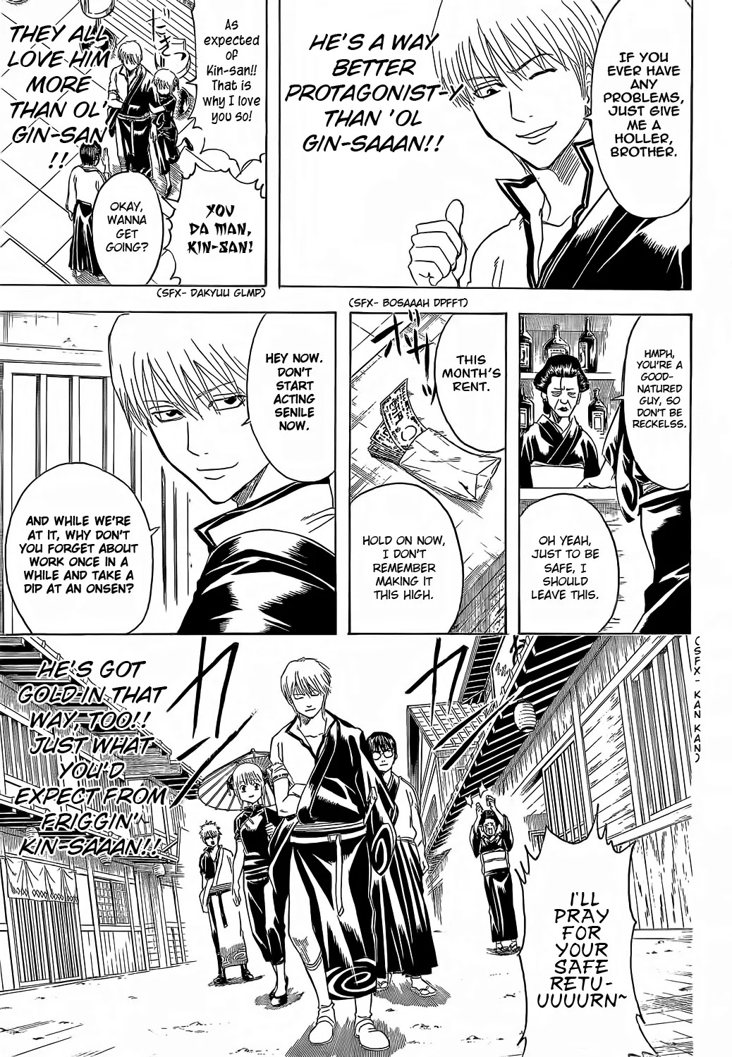 Gintama Chapter 372 page 11 - Chapter 372 : Nobody with a Straight Perm is a Bad Guy