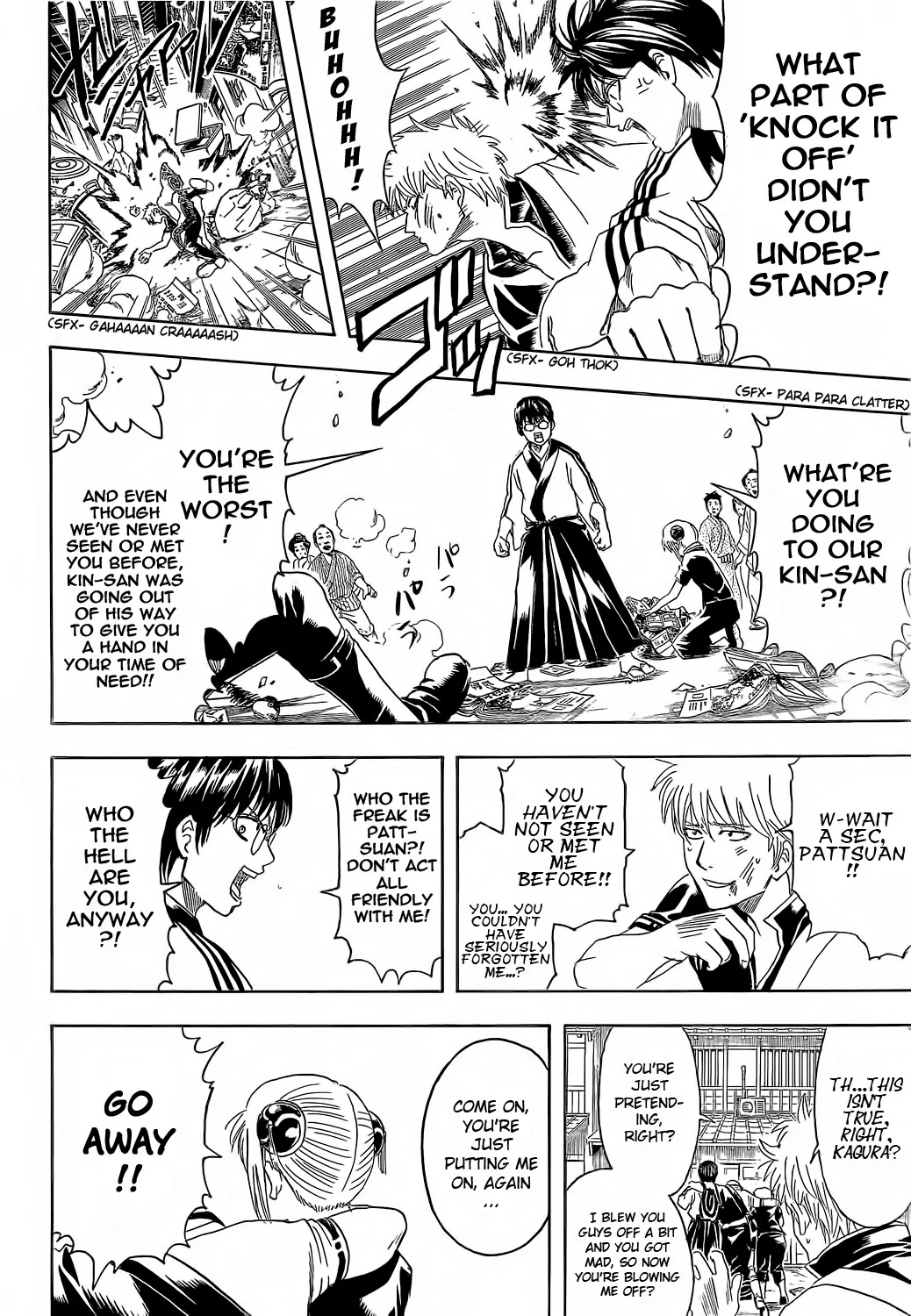 Gintama Chapter 372 page 14 - Chapter 372 : Nobody with a Straight Perm is a Bad Guy