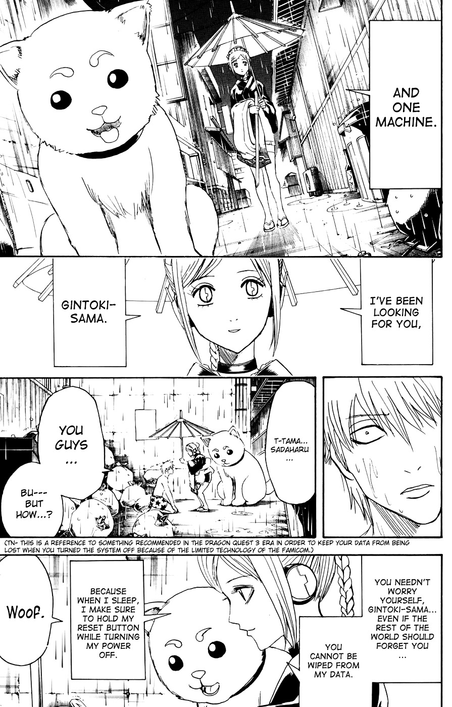 Gintama Chapter 373.2 page 11 - Chapter 373 (v2) : Continuation - Nobody With a Straight Perm is a Bad Guy