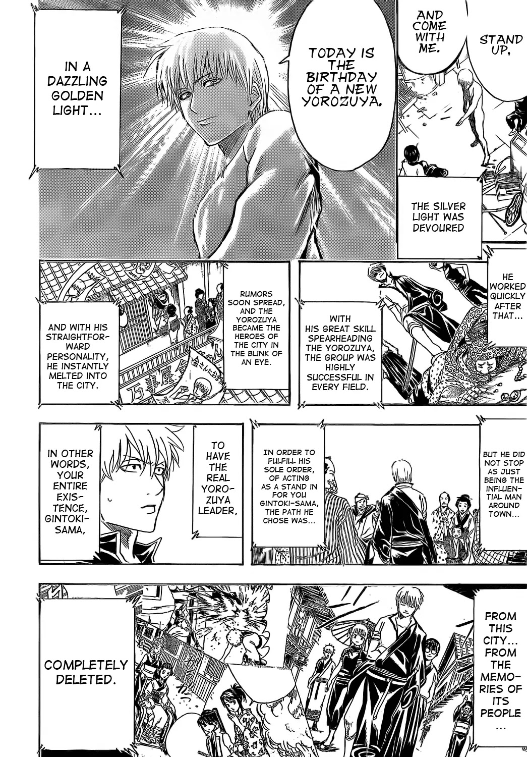 Gintama Chapter 374 page 4 - Chapter 374 : Gold or Silver