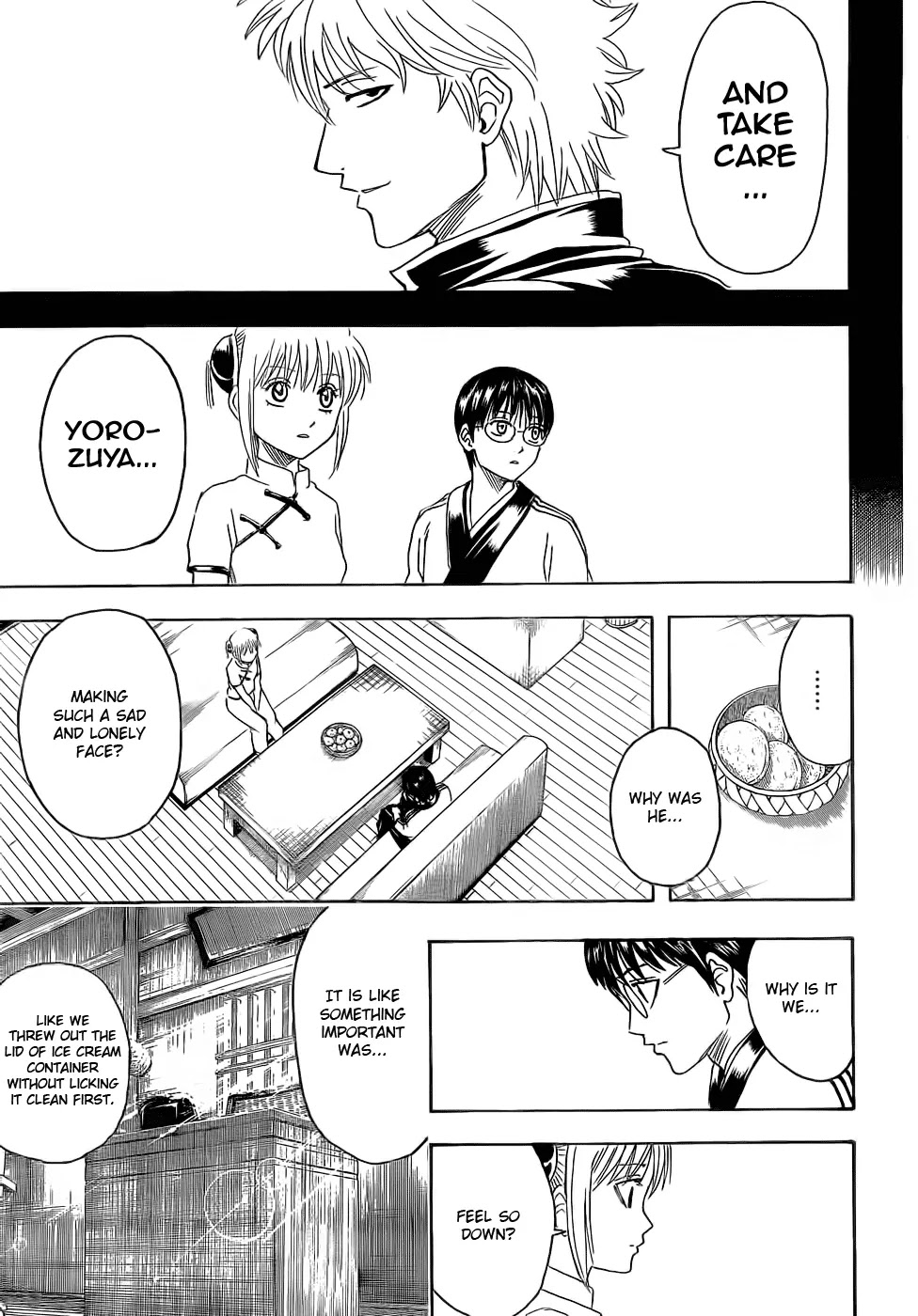 Gintama Chapter 375 page 3 - Chapter 375 : Kin-san's Kin****