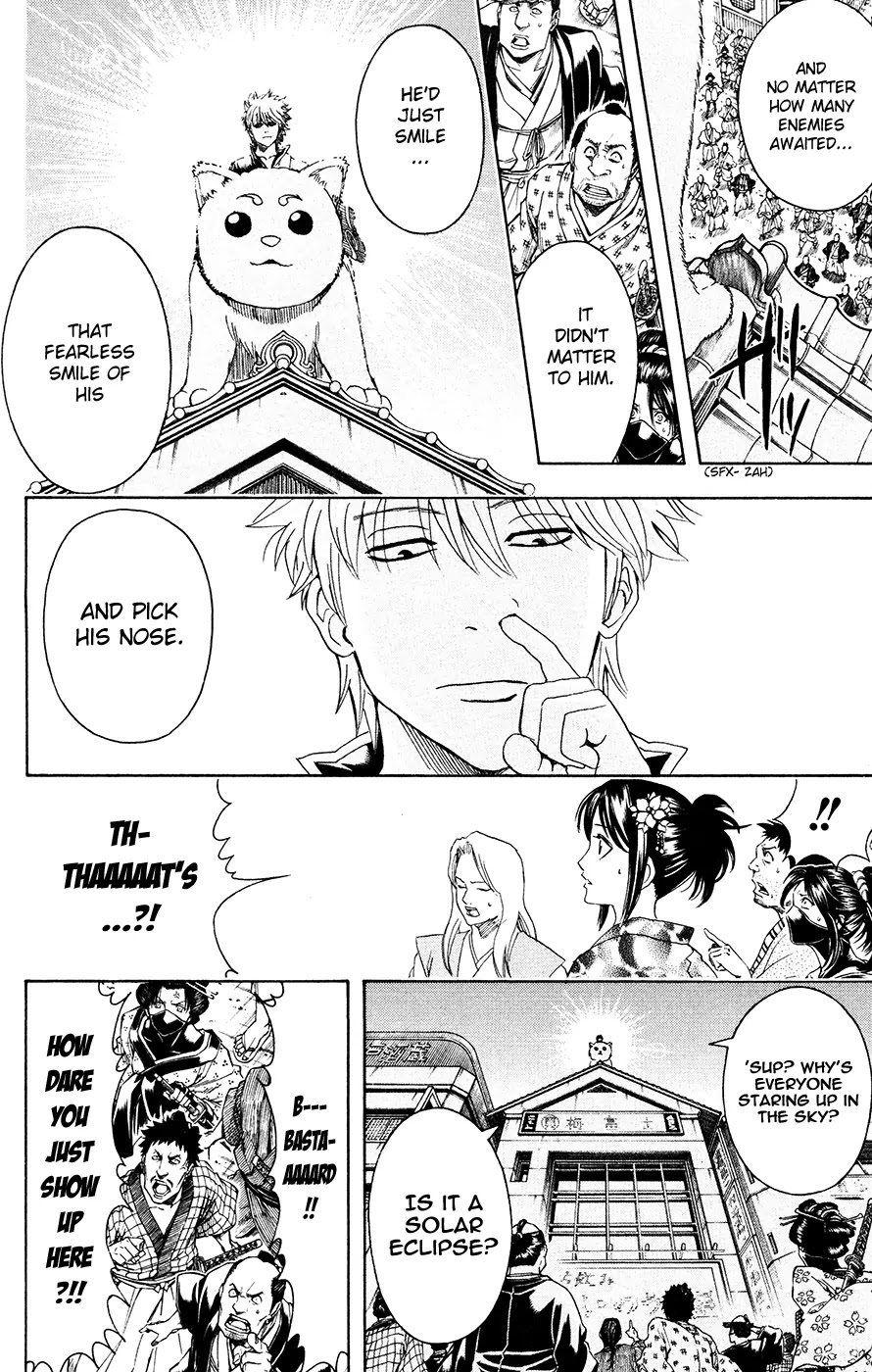 Gintama Chapter 376 page 14 - Chapter 376 : Writing 'Friend' and Reading it as 'Enemy'