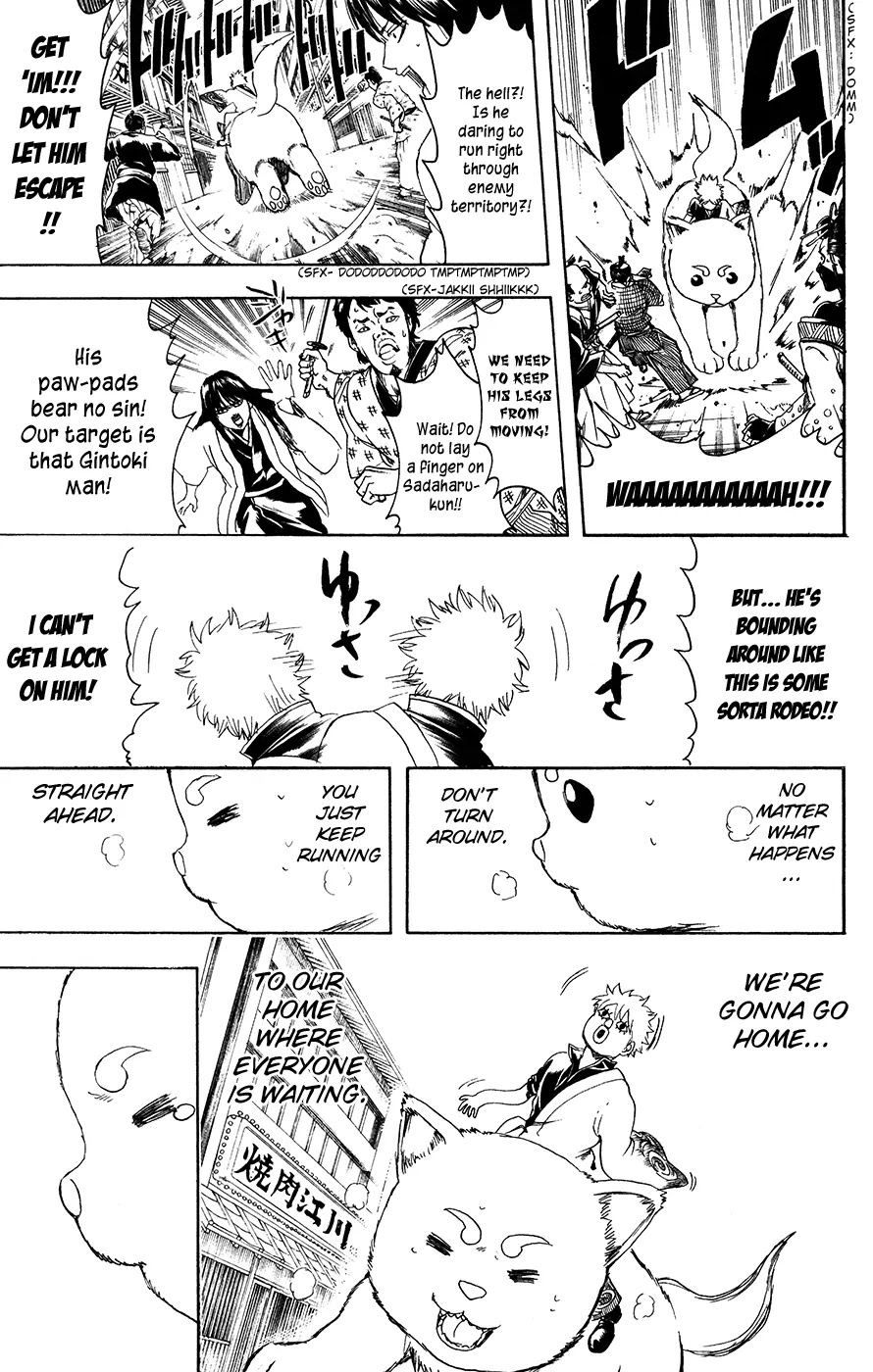 Gintama Chapter 376 page 17 - Chapter 376 : Writing 'Friend' and Reading it as 'Enemy'