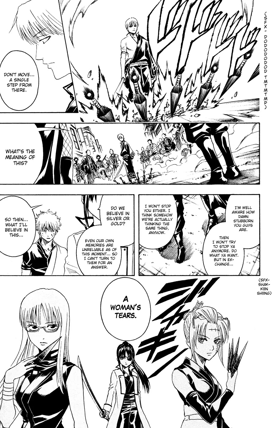 Gintama Chapter 377 page 19 - Chapter 377 : Writing 'Enemy' and Reading it as 'Friend'