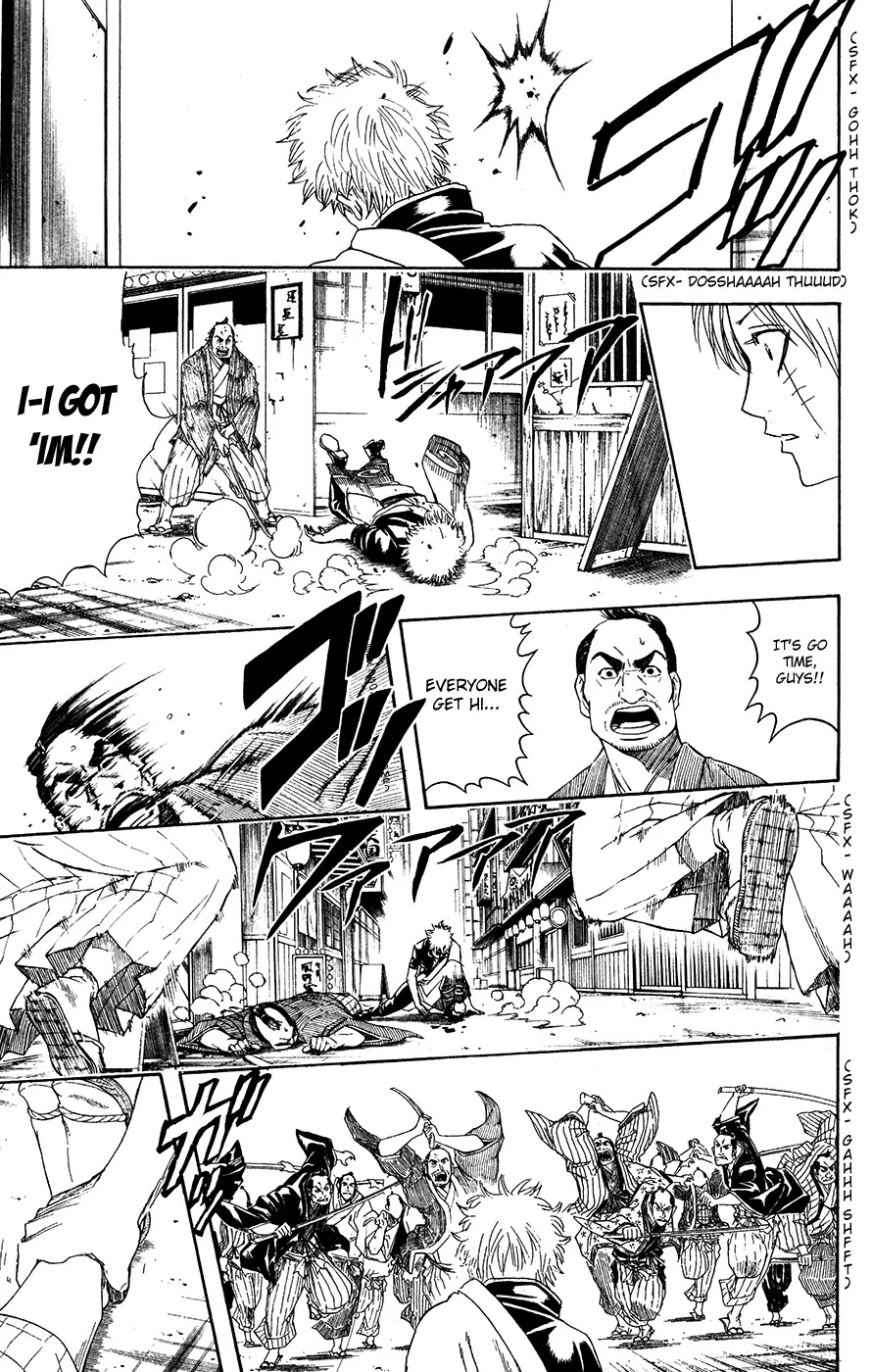 Gintama Chapter 377 page 9 - Chapter 377 : Writing 'Enemy' and Reading it as 'Friend'