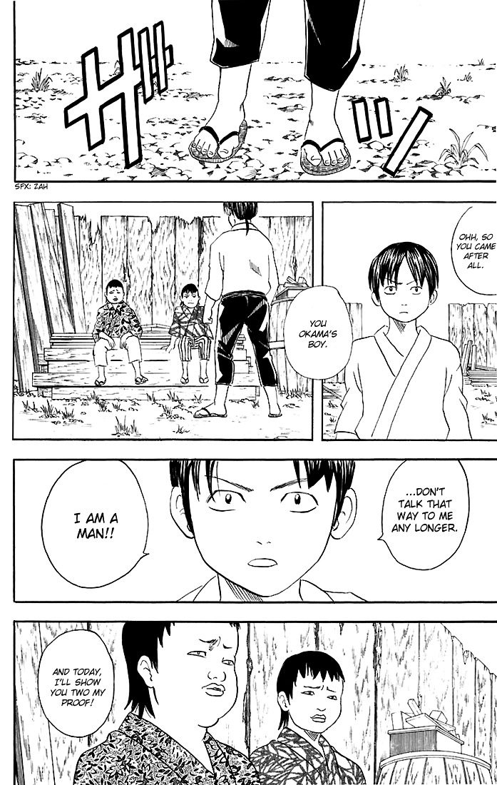 Gintama Chapter 38 page 19 - Chapter 38 : Lesson 38: Okamas Are Keen To Both The Idiocy Of Men And The Unfairn...