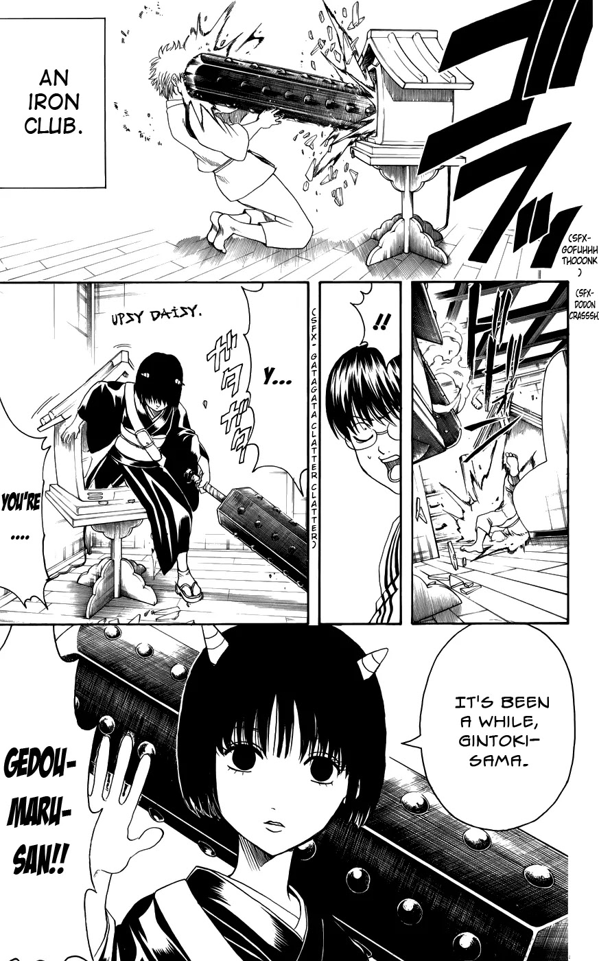 Gintama Chapter 381 page 12 - Chapter 381 : Presents Should be Gotten Early