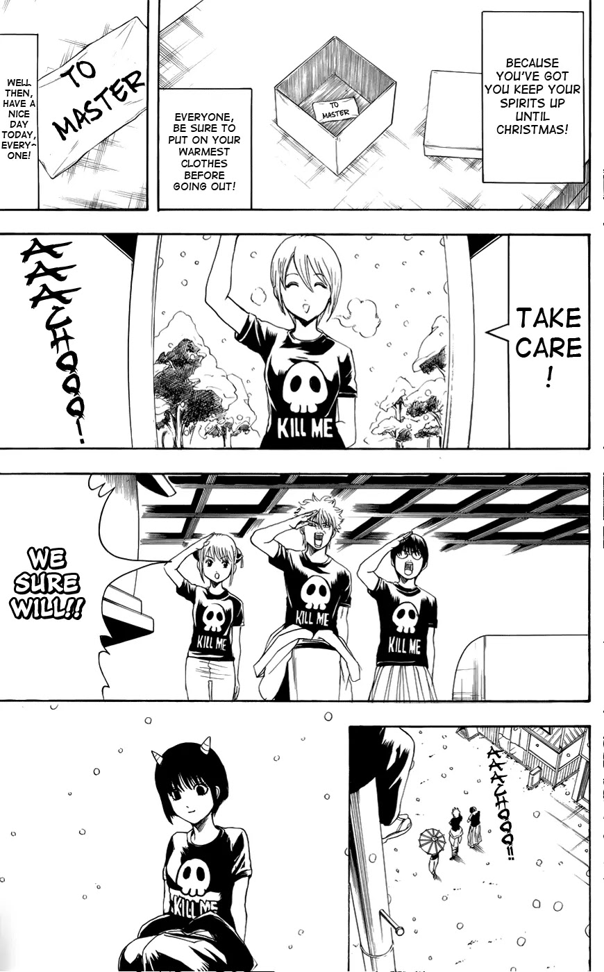 Gintama Chapter 381 page 28 - Chapter 381 : Presents Should be Gotten Early