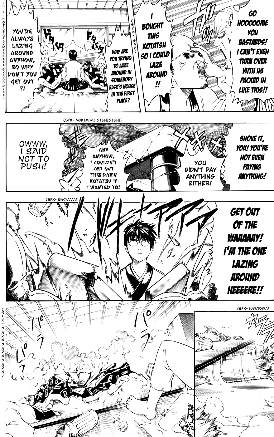 Gintama Chapter 383 page 18 - Chapter 383: When You're Sleeping Under a Kotatsu, Be Careful You Don't Cook Your ...tama