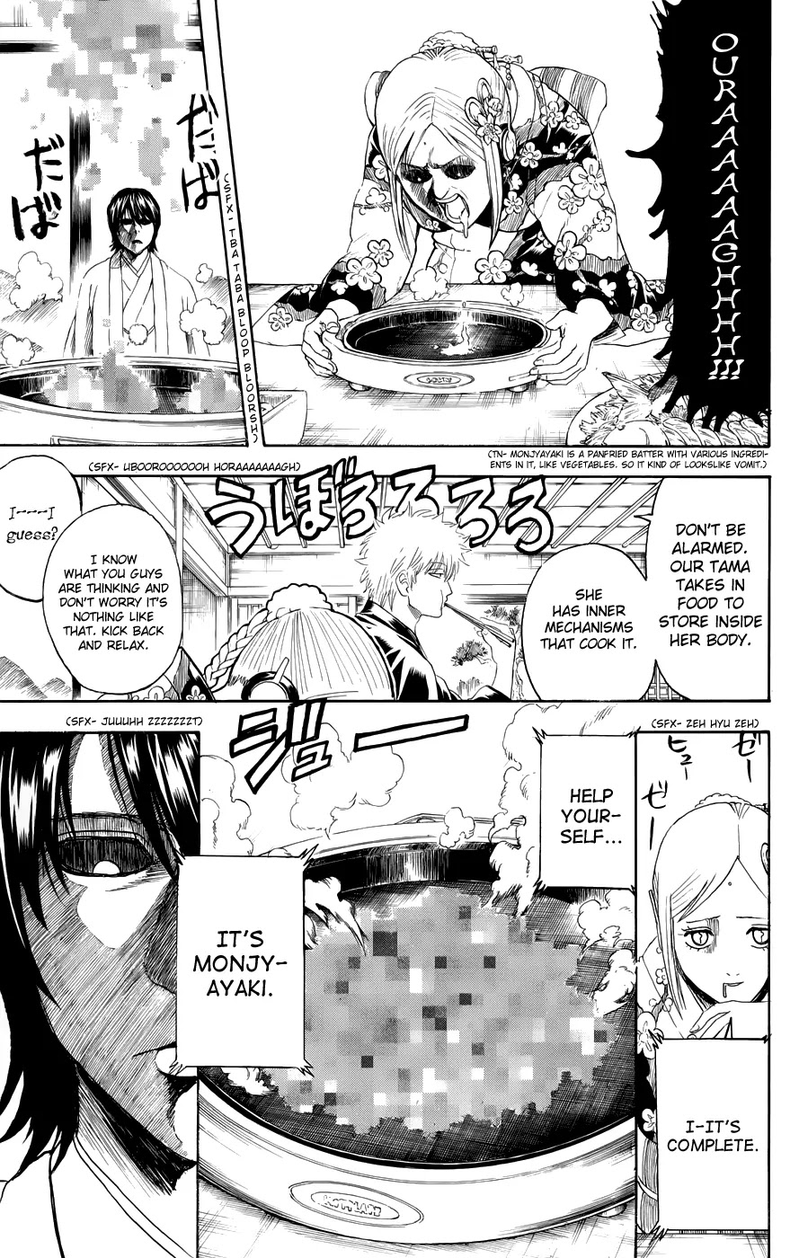 Gintama Chapter 385 page 11 - Chapter 385 : In the End, Parents Don't Like Anyone the Kid Brings Home