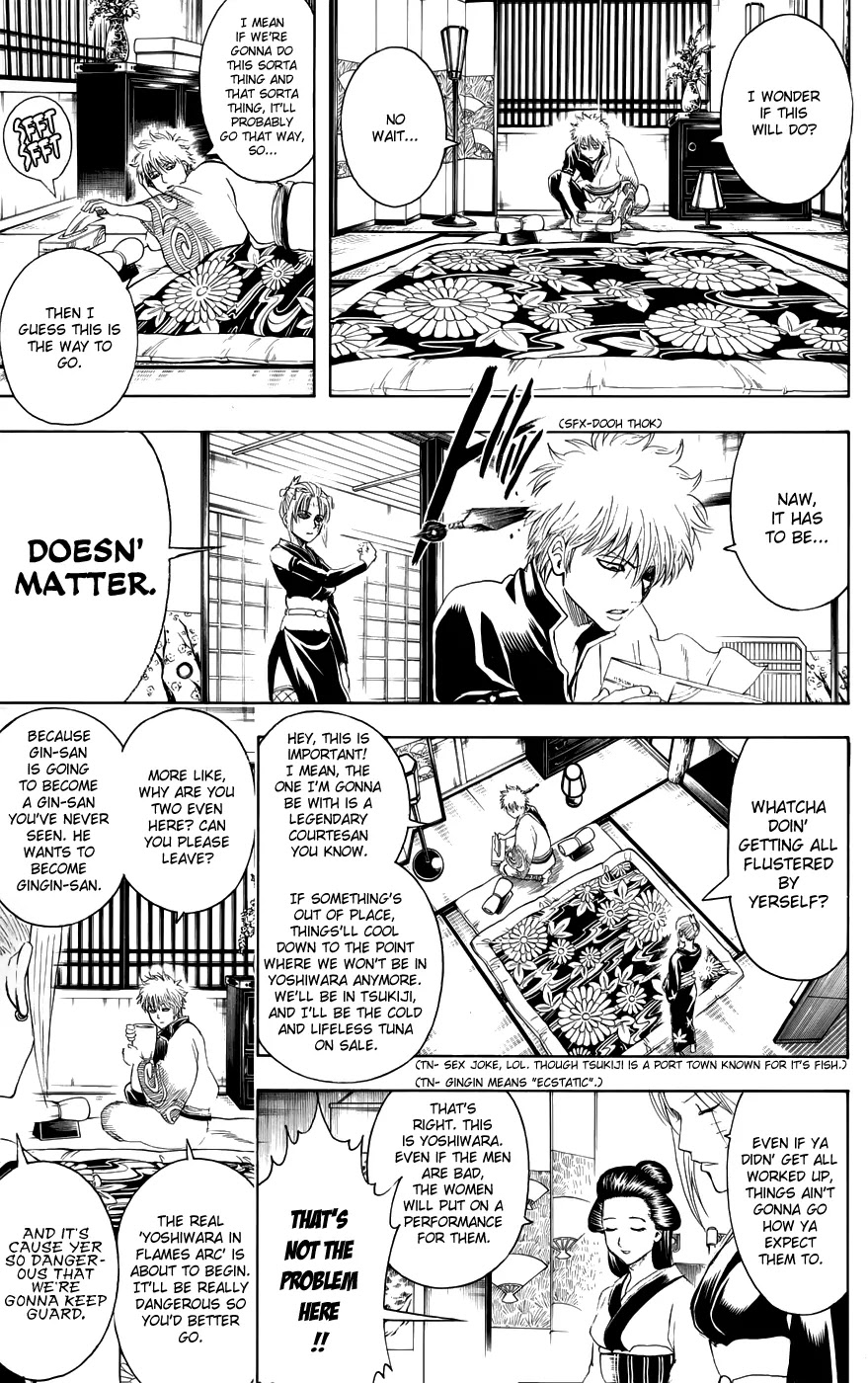 Gintama Chapter 386 page 5 - Chapter 386 : Prostitute on the Other Foot