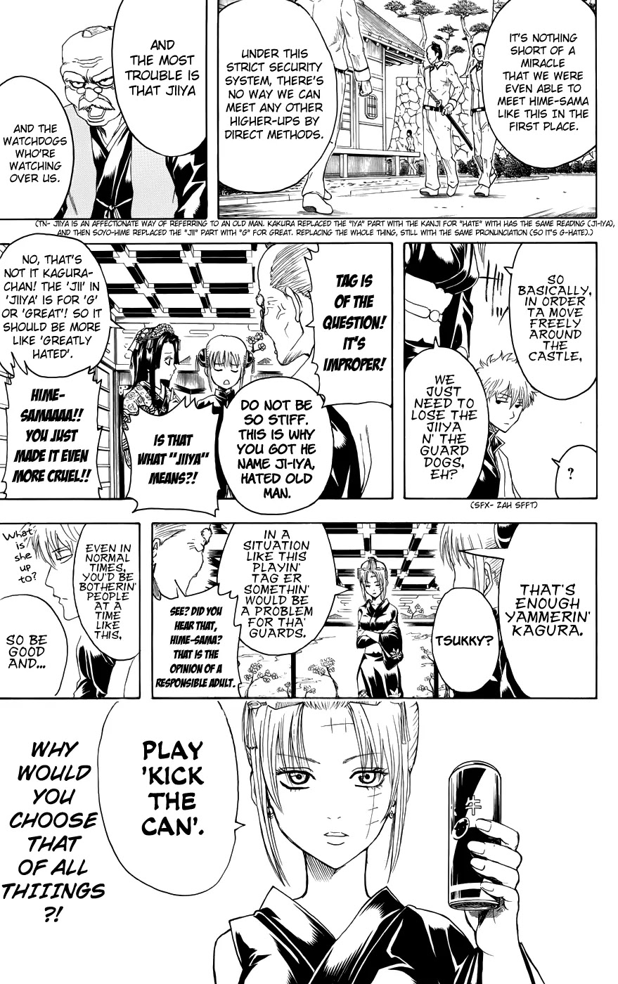 Gintama Chapter 387 page 13 - Chapter 387 : Eww! Not You, Old Man!!