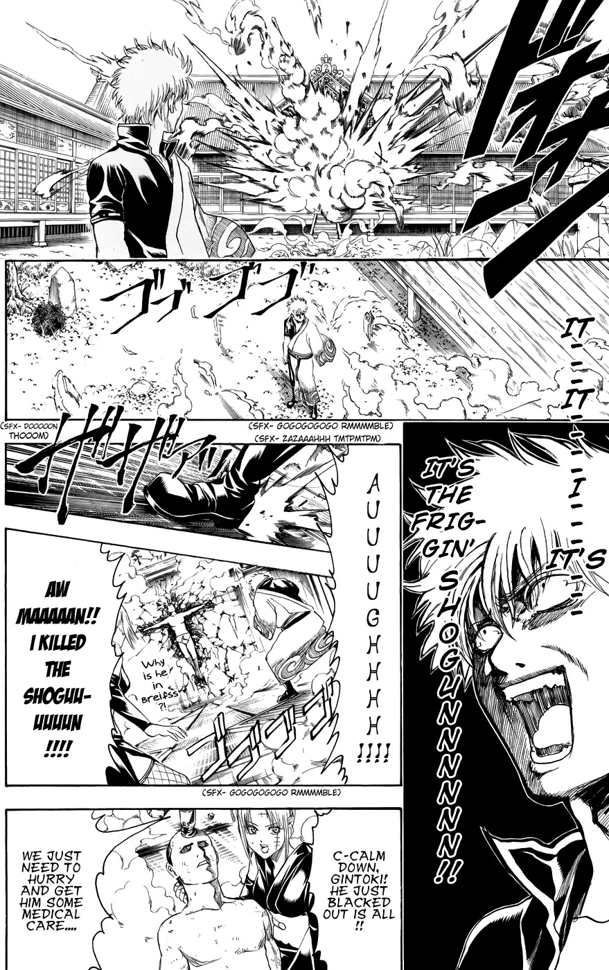 Gintama Chapter 387 page 18 - Chapter 387 : Eww! Not You, Old Man!!