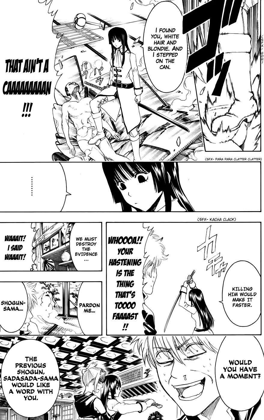 Gintama Chapter 387 page 19 - Chapter 387 : Eww! Not You, Old Man!!